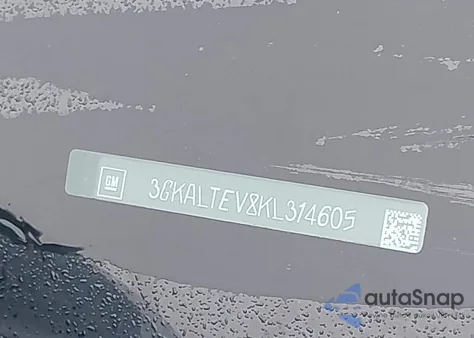 2019 GMC Terrain Sle from USA, damaged, VIN 3GKALTEV8KL314605